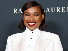 US singer Jennifer Hudson arrives to attend ELLE's 27th Annual Women In Hollywood Celebration at the Academy Museum of Motion Pictures on October 19, 2021 in Los Angeles, California.