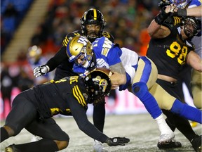 The Hamilton Tiger-Cats will host the Winnipeg Blue Bombers on Sunday in the 108th Grey Cup final.