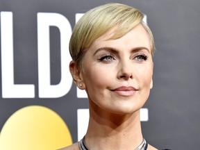 Charlize Theron attends the 77th Annual Golden Globe Awards at The Beverly Hilton Hotel on January 05, 2020 in Beverly Hills, California.