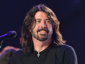 Dave Grohl of the Foo Fighters.