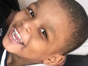 Caleb Harris, 5, was shot twice in the face execution style by killers who also murdered his mom and her boyfriend in their Detroit home.