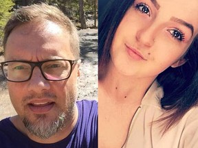Shane Stevenson (left) killed Edmonton teenager Chloe Wiwchar while drunk driving on April 15, 2018.