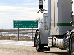 The roadblock on Highway 4 and 501 outside of Milk River heading towards the Coutts border crossing is ongoing. On Saturday, the CBSA temporarily closed the Coutts border crossing.
