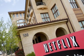 This April 13, 2011 file photo shows Netflix headquarters in Los Gatos, California.
