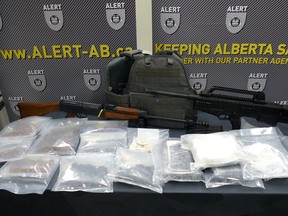 Drugs, body armour and firearms worth more than $1 million were seized in a recent Alberta Law Enforcement Response Team Edmonton investigation.