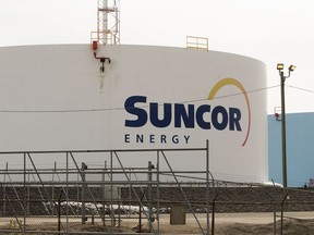 Suncor Energy Edmonton Refinery, 801 Petroleum Way, Wednesday March 30, 2022. Photo by David Bloom