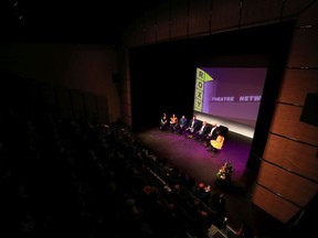 The opening of the Roxy Theatre in Edmonton, Thursday, April 14.