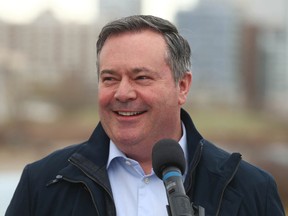 Alberta Premier Jason Kenney on May 5, 2022.