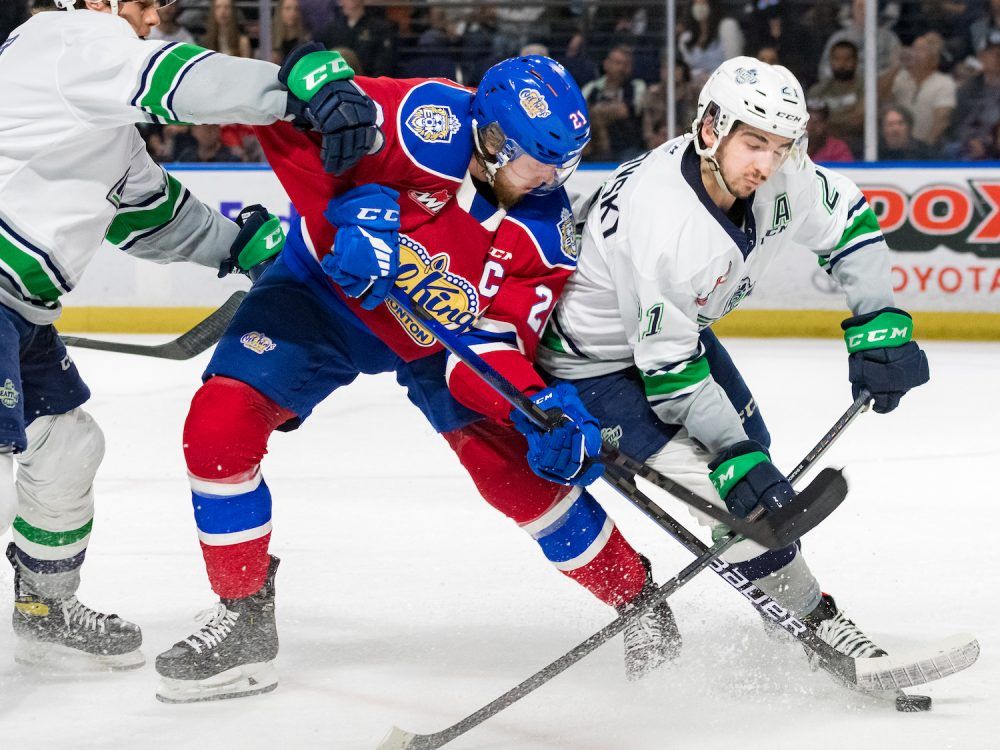 Oil Kings take series lead against Thunderbirds in WHL final Edmonton Sun