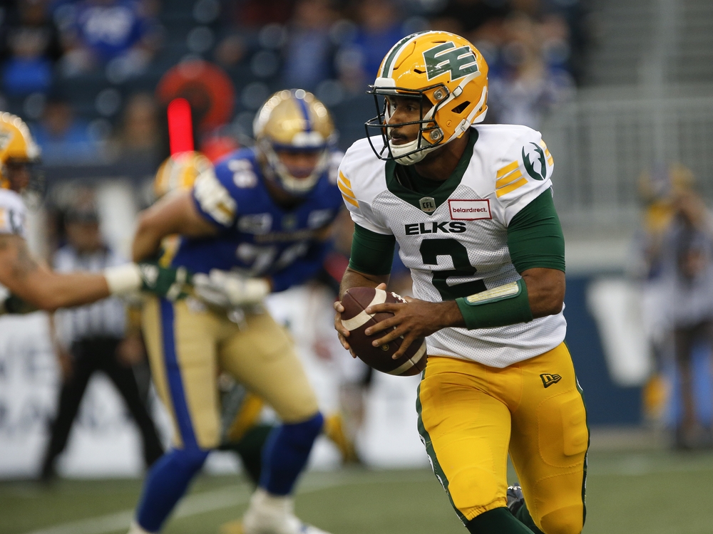 Ford in, Arbuckle out as Edmonton Elks make change at quarterback