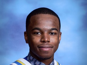 Edmonton Christian High School valedictorian Immanuel Kasapu.