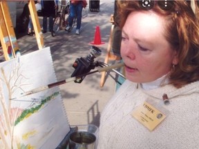 Gifted mouth painter Penny Oman of Edmonton passed away on Monday, June 20, 2022.