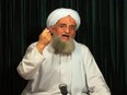 This still image from video obtained on Oct. 26, 2012 courtesy of the Site Intelligence Group shows Al-Qaeda leader Ayman al-Zawahiri speaking, from an undisclosed location.