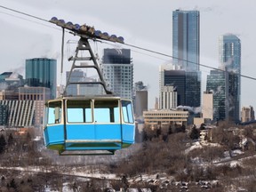 Prairie Sky has proposed a gondola that would cross the North Saskatchewan River between Downtown and Strathcona.
