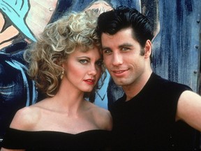 Olivia Newton-John and John Travolta in Grease.