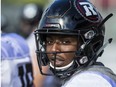 Ottawa Redblacks WR DeVonte Dedmon during training camp on June 4, 2019.