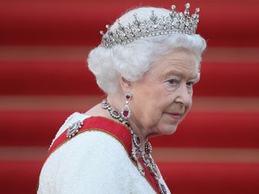 A 2015 file photo of Queen Elizabeth II. Canada's longest reigning monarch died Thursday, Sept. 8, 2022 at the age of 96.