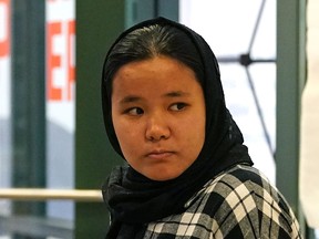 Nargis Attaiee, 17, was writing school exams when the Afghan capital of Kabul fell to the Taliban in August 2021. Attaiee is an Afghan refugee now living in Edmonton, and has returned to the classroom to finish high school.