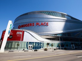 The exterior of Rogers Place.