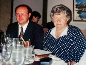 Greg Sierko, left, and his mom Janin Sierko.