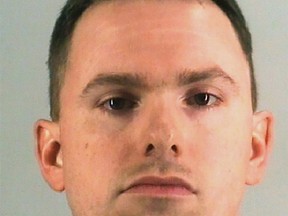 This undated photo provided by the Tarrant County, Texas, Jail shows Aaron Dean. The former Forth Worth police officer is set to go on trial Monday, Dec. 5, 2022, for shooting Atatiana Jefferson, a Black woman, through a rear window of her home while responding to a call about an open front door in 2019.