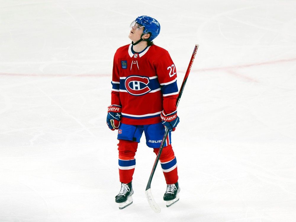 Shoulder surgery will put end to season for Canadiens' Cole Caufield