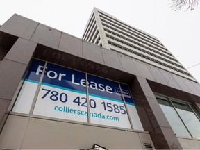 For a story on downtown office vacancy. Taken on Friday, Jan. 13, 2023 in Edmonton. Greg Southam-Postmedia