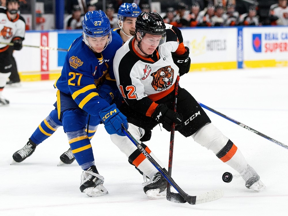 Edmonton Oil Kings edged in Tigers' comeback to drop 16th straight