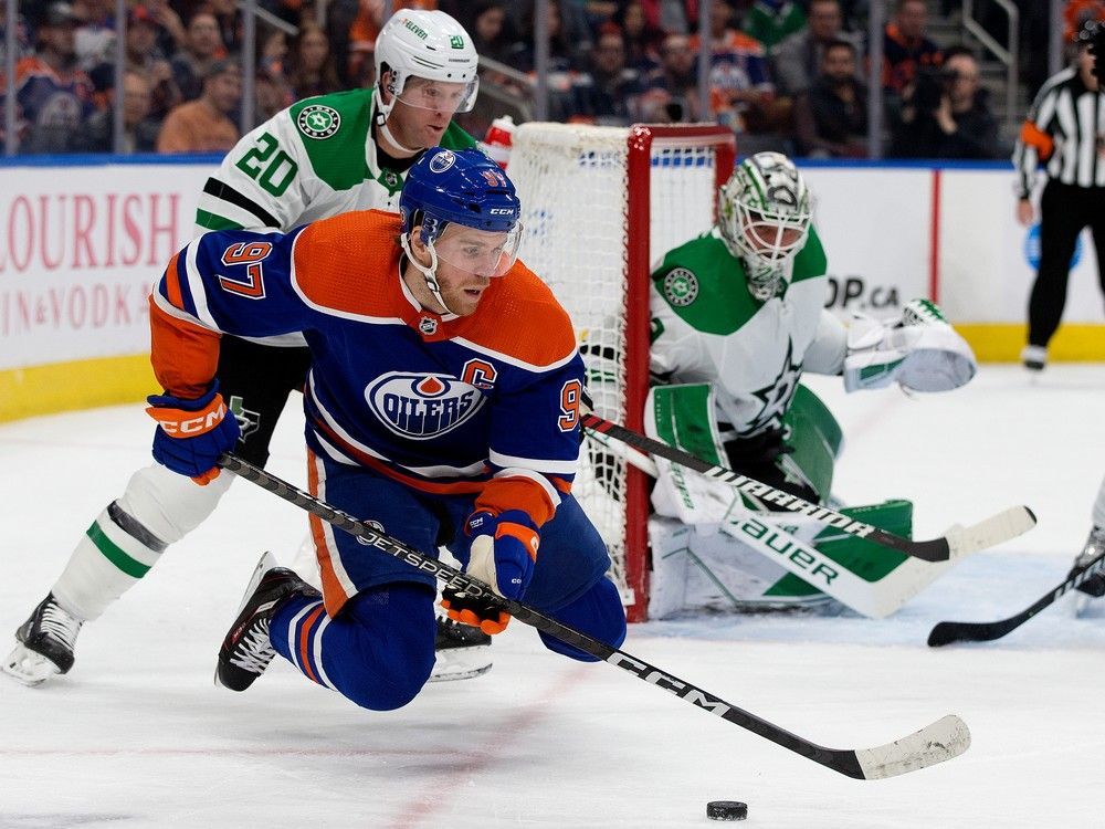 Photos: Edmonton Oilers Defeat Dallas Stars 4-1 At Rogers Place ...