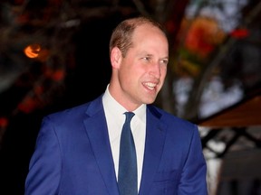 Prince William is pictured at the Tusk Convention Awards 2021.