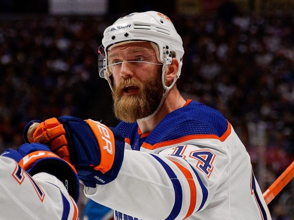 Edmonton's Mattias Ekholm brings beard and offence to the NHL playoffs
