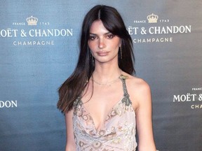 Emily Ratajkowski at Moet and Chandon Holiday Reception - Avalon