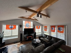 The Zuniga family are longtime Oilers fans, with son Adam expecting up to 40 guests including members of his soccer team, at their house for Sunday's game agains the Kings. Leila Zuniga/Supplied