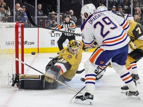 Is Leon Draisaitl playing tonight against Vegas Golden Knights