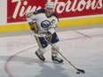 Alexander Mogilny of the Buffalo Sabres skates during a game.