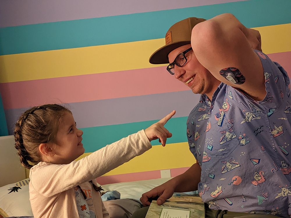 Grande Prairie dad managing a family and job while dealing with