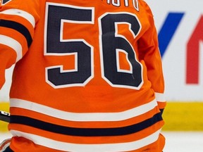 Edmonton Oilers No. 56 jersey