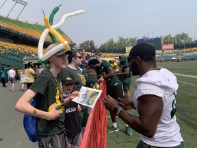 The Edmonton Elks held Fan Appreciation Day at Commonwealth Stadium on the eve of their 2023 season-opener.