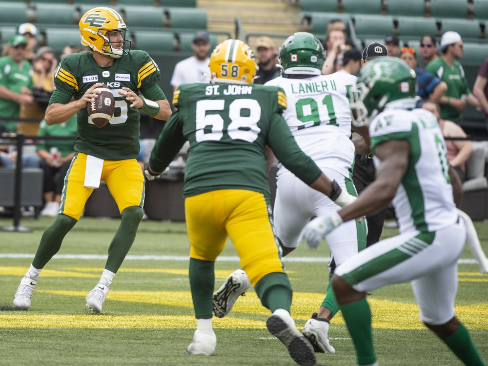 Short yardage unit comes up short in Edmonton Elks loss to Roughriders