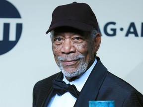 Morgan Freeman at the 2018 SAG Awards.