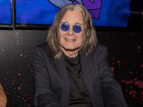 Ozzy Osbourne at Comic Con in San Diego July 2022.
