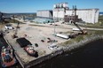 The Port of Churchill in Churchill, Manitoba is shown on Wednesday, July 4, 2018. THE CANADIAN PRESS/John Woods