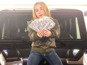 File photo: 9-year-old rapper, Lil Tay. Photo: Instagram.com/liltay