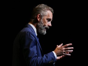 Jordan Peterson speaks at ICC Sydney Theatre on February 26, 2019 in Sydney, Australia.