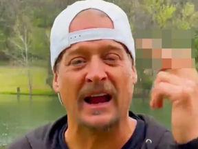 Kid Rock raged against Bud Light in a fiery social media post after the beer brand partnered up with trans activist Dylan Mulvaney.