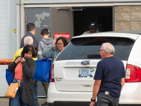Over 3,000 evacuees from the Northwest Territories fleeing wildfires have registered at the Edmonton EXPO Centre to stay in Edmonton on August 21, 2023.