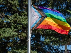 Fort Macleod residents found the town's pride flag and flagpole vandalized last weekend.