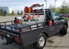 GlobalMedic turns a pickup into a fire truck by placing a fire pump on a skid in the back.