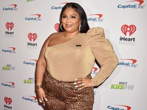 Lizzo arrives at the Jingle Ball in 2019.