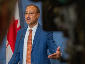 Edmonton Mayor Amarjeet Sohi said at a news conference on Tuesday that 60 per cent of the 3,100 homeless people in Edmonton are Indigenous.